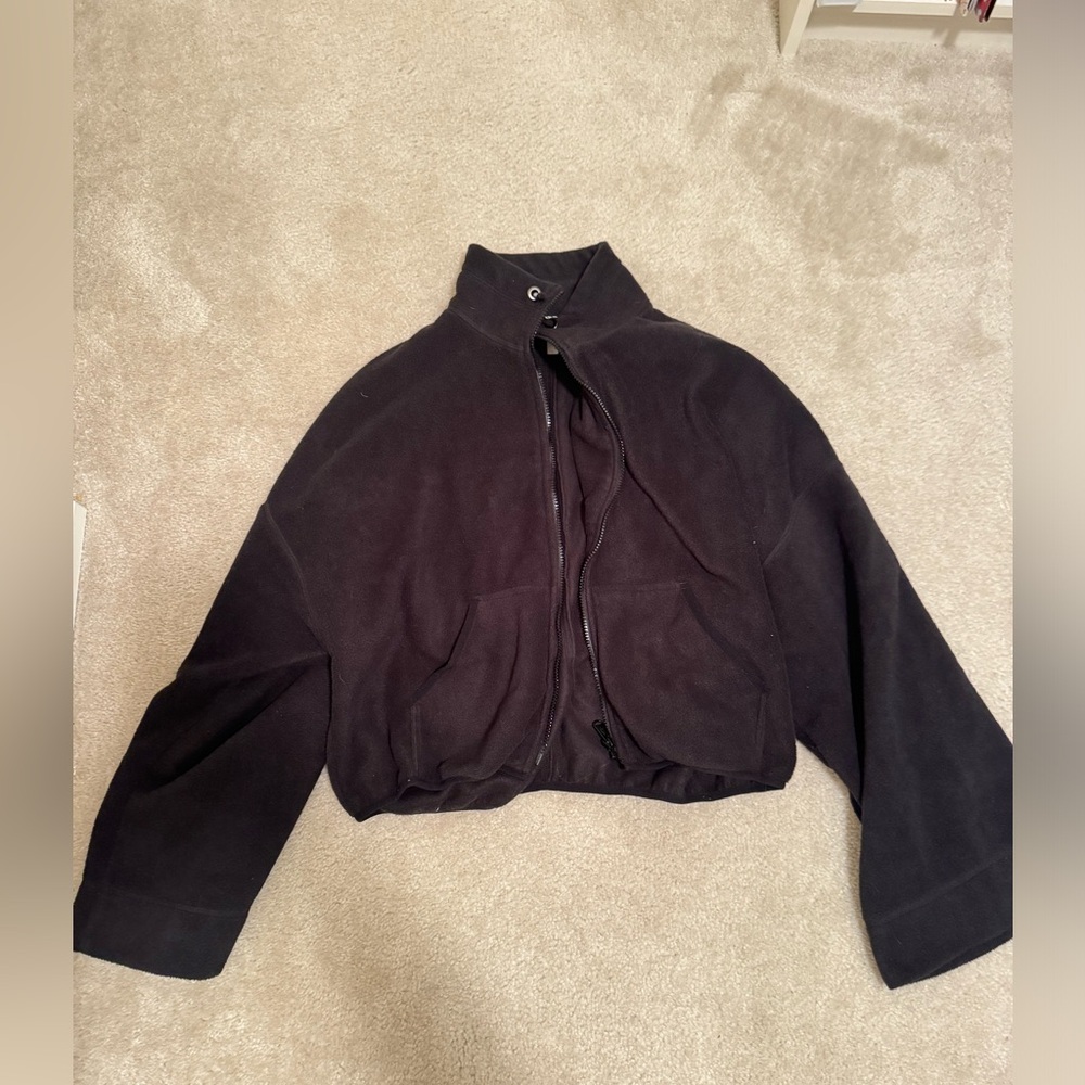 Free People Movement Cropped Fleece Jacket